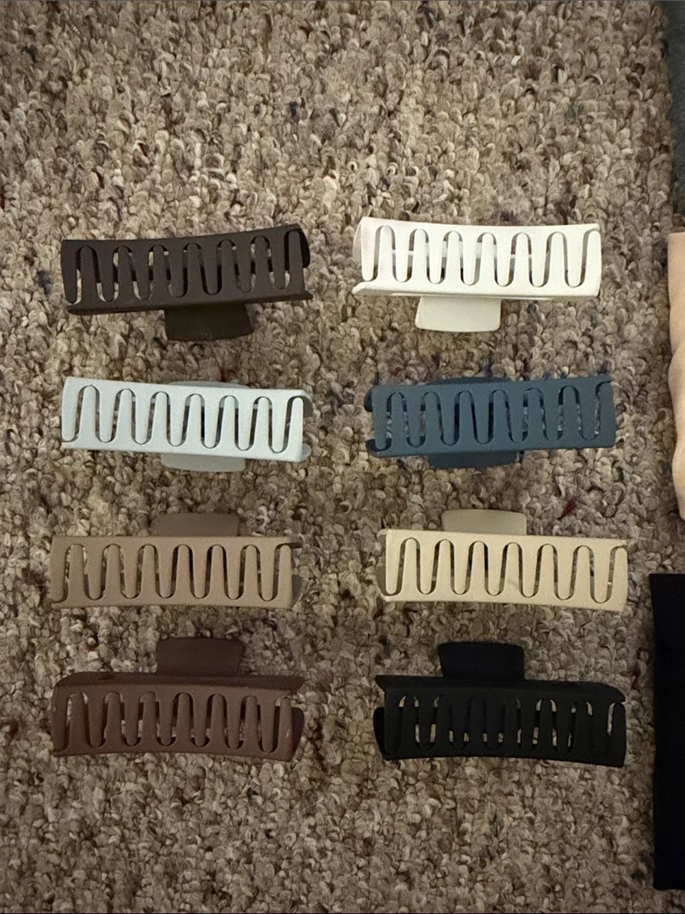 6 Headbands & 8 Claw Clips- Pack of Assorted Colors